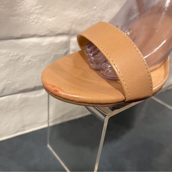 Thalia Sodi sz 11 Darria2 tan vegan strappy heeled sandals - Picture 16 of 16